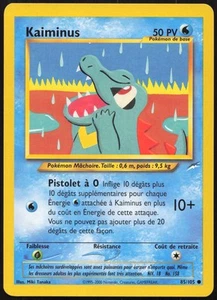 Pokemon Karte Kaiminus 85/105 Neo Destiny Französisch - Bild 1 von 2