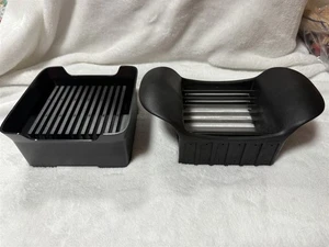 PAMPERED CHEF 1181 FRUIT QUICK SLICE BLACK FOOD SLICER EXCELLENT CONDITION - Picture 1 of 3
