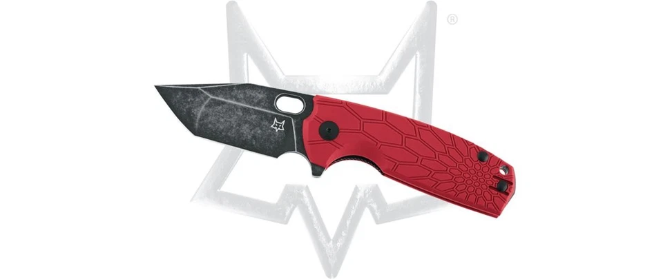 Cuchillo de bolsillo de acero inoxidable FOX KNIVES Core Tanto FX-612 RB Liner Lock rojo FRN N690Co Foto 1 de 1