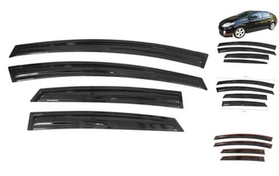  Visera Ventana Compatible con Prius 2010-2015, Taza Acrílico Tintado Humo y Semi  Foto 1 de 4