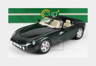 1:18 CULT SCALE MODELS Tvr Griffith Spider Open 1993 Green Met CML144-1 - Immagine 1 di 2