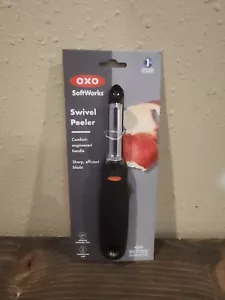 OXO Buenas Empuñaduras Pelador Giratorio de Acero Inoxidable Huevo de Pata ¡NUEVO! - Imagen 1 de 3