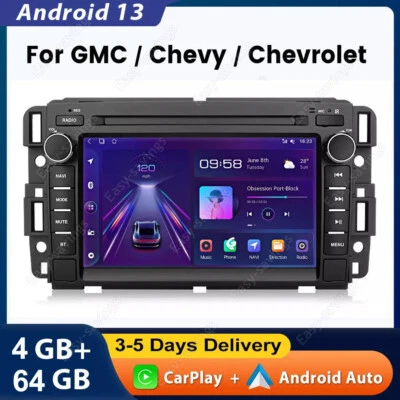 7" For GMC Yukon Chevy Silverado Sierra Android Car Stereo Radio GPS Navi Wifi - Image 1 of 4