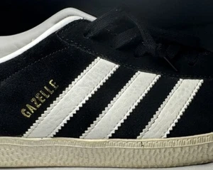 Zapatillas Adidas Gazelle Gamuza Talla 6 Negro/Blanco - Imagen 1 de 8
