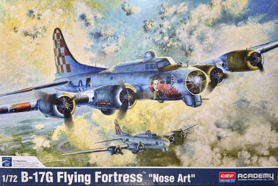 1/72 Academy B-17G Flying Fortress "Nose Art" #12414 Foto 1 de 4