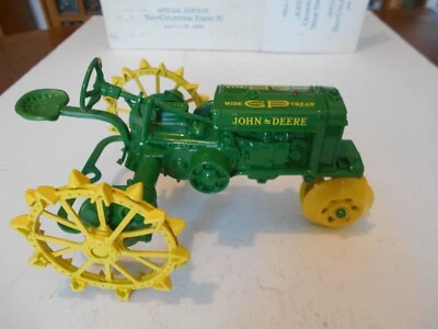 Ertl 1:16 1929 John Deere GP Wide-Tread Tractor 65th Ann. 2 Cylinder Expo IV - Image 1 of 4