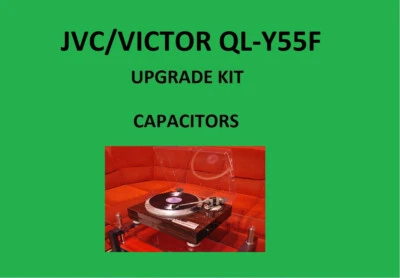 Tocadiscos JVC/VICTOR QL-Y55F KIT DE REPARACIÓN - todos los condensadores - Image 1 of 4