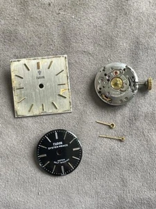 Tudor Lot Of Spare Parts - ETA 2411 Movement + 2 Dials + Set Of Women's Balls - Picture 1 of 7