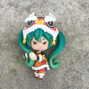 Hatsune Miku Lion Dance Ver. Nendoroid 654 Figure Good Smile Company 4" - Picture 1 of 4