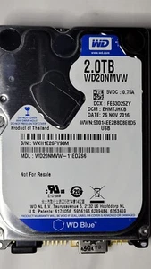 WD20NMVW-11EDZS6 DCM EHMTJHKB WD 2.0TB 2TB USB 3 WXH1 NOV 2016 my passport hdd - Picture 1 of 6