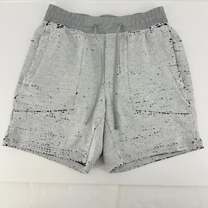 Lululemon At Ease Shorts Mens Size Small • Heathered Melody Gray Textured • Ties - Picture 1 of 5