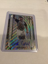 DEREK CURIEL 2021 Leaf Metal Silver Wave AUTOGRAPH LSU Tigers ARC