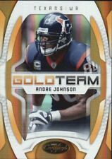 2009 Certified Gold Team Mirror #7 Andre Johnson Texans  /100 C54490
