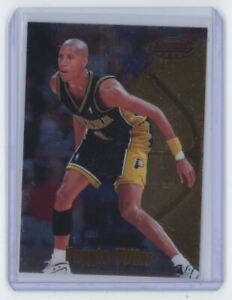 1997-98 Bowman's Best Reggie Miller . Indiana Pacers #9