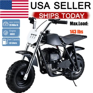 Mini Dirt Bike Gas Power Off Road 4-Stroke 40cc Pocket Bike Pit Motorcycle 20MPH - Picture 1 of 10