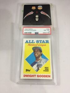 1988 Dwight Gooden New York Mets All-Star Topps # 405 Grad 8 Nm-Mt PSA Pop 30