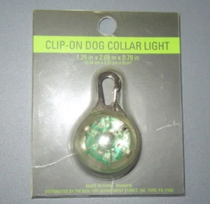 Collar compacto con clip para perro John Bartlett Essentials luz LED estable o intermitente - Imagen 1 de 4