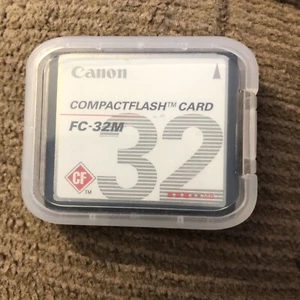 Canon CompactFlash Card FC-32M - Picture 1 of 2