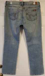 HINT JEANS women's juniors bootcut blue denim jeans size 11 - Picture 1 of 11