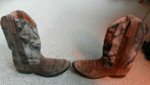 Masterson Boot Co Damen Cowboy Camouflage Westernstiefel Größe 5D RB2008Y GUC