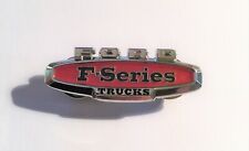 FORD F-Series Trucks Red/Chrome  Badge, Hat Pin, Lapel Pin, 2 clutches, Gift