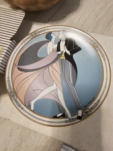 1990 W.S. George The Tango Dancers Marci McDonald Art Deco Sammelteller " - Bild 1 von 9