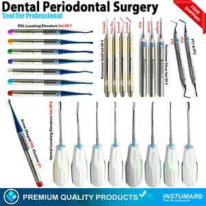 Gama de instrumentos de periotomas elevadores de raíces PDL luxantes para cirugía de implantes dentales - Imagen 1 de 53