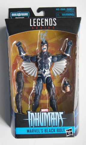 Marvel Legends BLACK BOLT action figure! (2017 Okoye BAF, HTF!) Cover