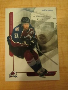 2003-04 In The Game Foil Hockey Peter Forsberg #F-3 Colorado Avalanche - Picture 1 of 2