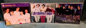 BACKSTREET BOYS 3 CDs We've Got it Goin On, I Want It That Way, Larger Than Life - Picture 1 of 13