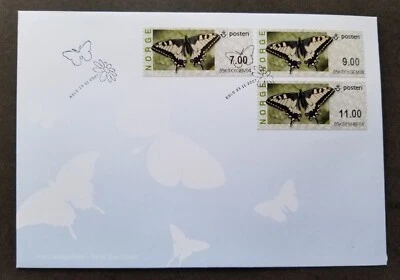 [SJ] Norway Butterfly 2007 Insect (ATM Machine Frama Label stamp FDC) - Image 1 of 4