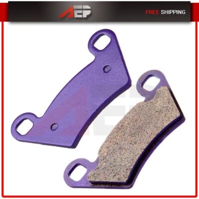 New Rear Carbon fiber Brake Pads For Polaris Ranger 500 4X4 2002-2007 2004 2005 - Image 1 of 3