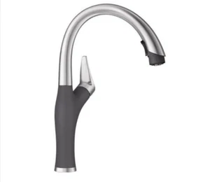 Grifo de cocina Blanco 442025 Arona 1,5 GPM de un solo orificio en ceniza - Imagen 1 de 1