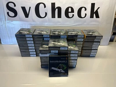 BLACKMAGIC DESIGN DECKLINK MINI RECORDER 4K/ULTRA HD 6G-SDI PCIE Capture Card - Image 1 of 4