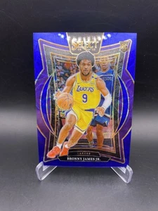 2024-25 Panini Select Bronny James Jr. RC Rookie Concourse Blue Scope /249 - Bild 1 von 6