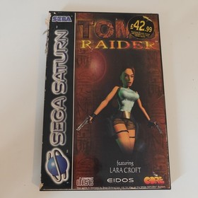 Tomb Raider, Sega Saturn, PAL, Complete