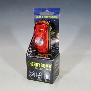 NiteRider Cherrybomb Red Tail Light for Bicycles, Helmets, or Packs (0.5 Watt) - Picture 1 of 12