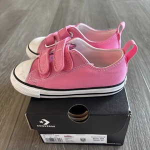Zapatillas Converse rosa para niños pequeños - Imagen 1 de 6