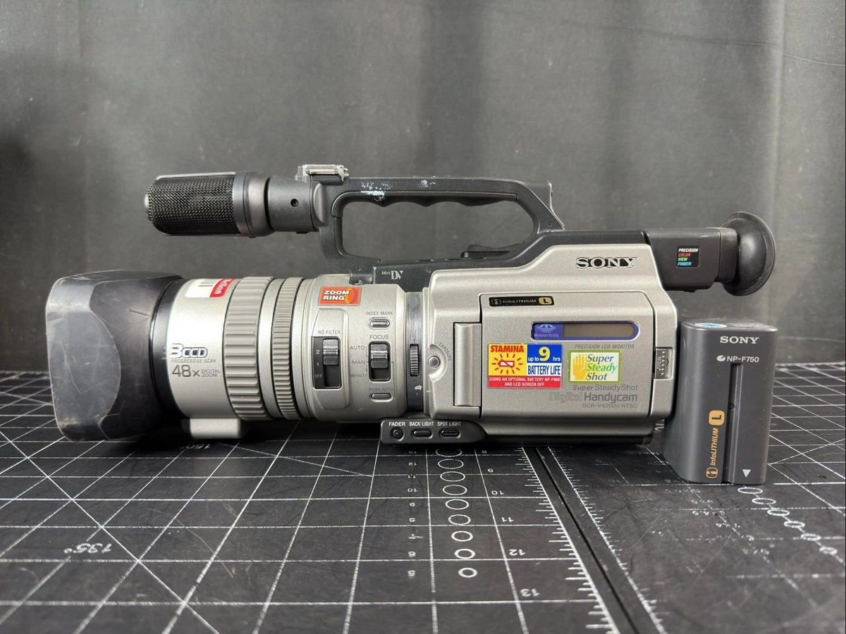 VX2000 SONY ハンディカム 完動品 VX2000 動作確認済み 美品 VX2000 SONY ハンディカム 完動品 動作確認