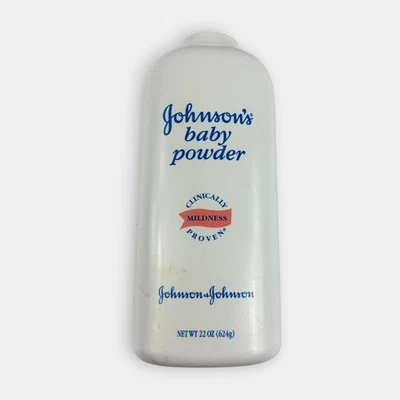 Vintage Johnson’s & Johnson's Baby Powder TALC 22 oz - 1/2 Completo - Descontinuado - Imagem 1 de 4