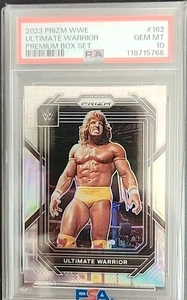 Ultimate Warrior 2023 Panini Prizm WWE Premium Box Set #162 WWE #037/199 PSA 10 - Picture 1 of 2