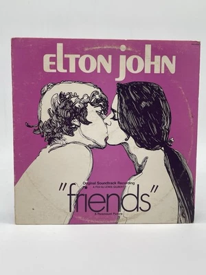 ELTON JOHN FRIENDS ORIGINAL SOUNDTRACK 12" LP VG+ VINYL RECORD ABC 1971 Foto 1 de 4