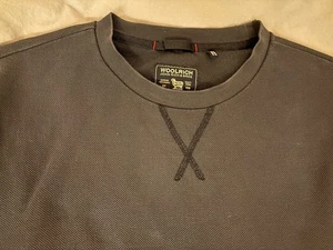 woolrich sweatshirt herren grösse l blau - Bild 1 von 3