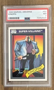 KINGPIN - 1990 Marvel Universe #52 PSA 7 - Picture 1 of 2