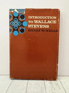 Introduction to Wallace Stevens Wells Poetry Literary Criticism 1964 1st HC - Picture 1 of 6