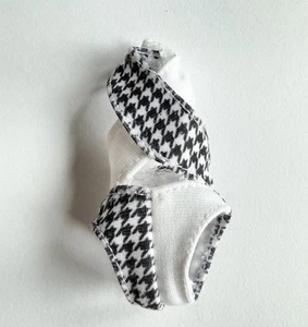 LOL Surprise OMG Winter Disco Dollie Black White REPLACEMENT Body Suit Top - Picture 1 of 2