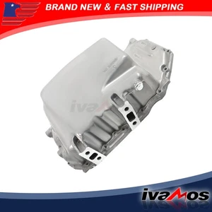 New Aluminum Engine Oil Pan Sump For 07-08 Honda CR-V CRV l4 2.4L 11200-RZA-000 - Bild 1 von 10