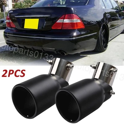 For Lexus LS460 LS500 LS600 Car Exhaust Pipe Tip Rear Tail Throat Muffler Black - Image 1 of 4