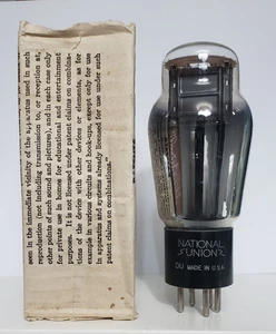 Super Nice National Union VT63 46 Vacuum Tube Unused Amplitrex Tested 112% - Picture 1 of 10
