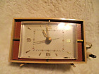 Vintage~Westclox~Electric Alarm Clock~Beige Color~Kenyon 810-K~1960's to 1970's